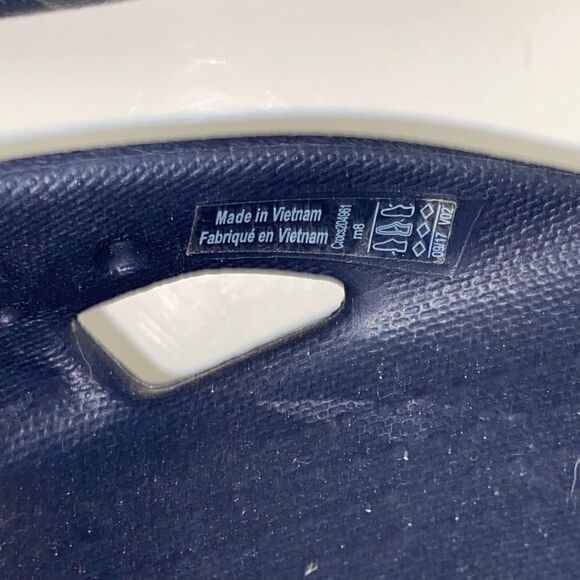 Crocs Men's Classic All Terrain Iconic Comfort Flip Flop In Blue Size 8 - Picture 7 of 10